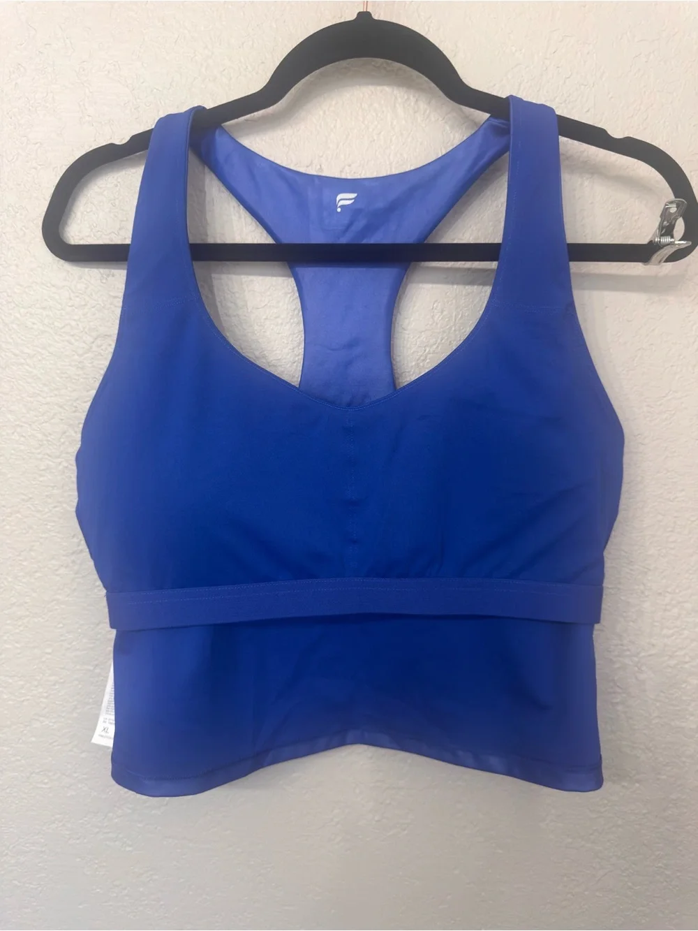 Fabletics Electric Blue Racerback Tank and High-Waist Leggings - Picture 4 of 13